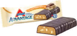ADVANTAGE BAR CHOCOLATE PEANUT BUTTER 15 / BOX from ATKINS NUTRITIONALS, INC.