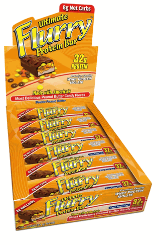 Advanced nutrient science intl - Ultimate flurry double peanut butter 12 BOX