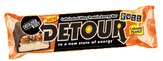 DETOUR BUZZ BAR CARML PNUT 12/ 12/box from NEXT PROTEINS INTERNATIONAL