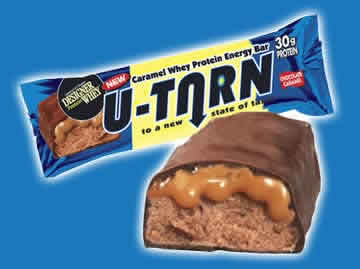 U-TURN BAR CHOC CARAMEL 12/BX 12/box from NEXT PROTEINS INTERNATIONAL