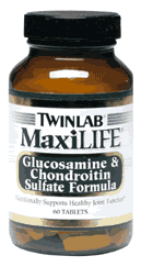 MAXILIFE GLUCOSAMINE/CSA 60TAB 60 tabs from TWIN LABORATORIES,INC.