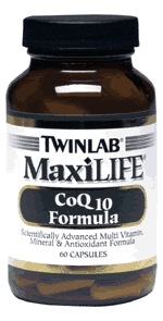 MAXILIFE COQ10 FORM 60CAPS 60 caps from TWIN LABORATORIES,INC.