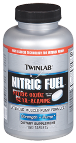 TWINLAB: NITRIC FUEL 180 TABS