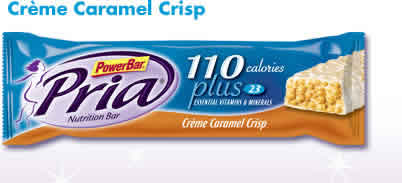 PRIA BAR CREME CARAMEL CR 15/B 15/box from POWERBAR