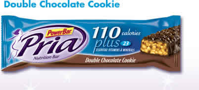 PRIA BAR DBL CHOC COOKIE 15/B 15/box from POWERBAR