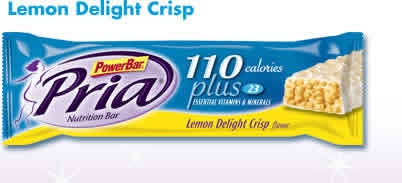 PRIA 110 PLUS LEMON CRSP 15/BX 15/box from POWERBAR