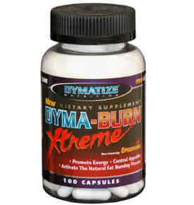 DYMABURN XTRME W/EPHEDRINA 100 100 caps from DYMATIZE