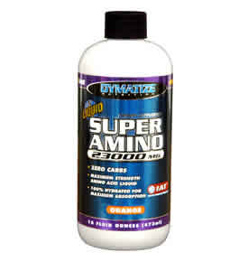 SUPER AMINO LIQUID ORANGE 16oz 16 oz from DYMATIZE