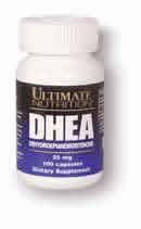 DHEA 25MG 100CAPS 100 caps from ULTIMATE NUTRITION