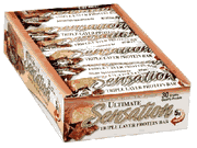 SENSATION BAR CHC PB CRML 12/B 12/box from ULTIMATE NUTRITION