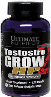 Testostergrow HP 126 tabs from ULTIMATE NUTRITION