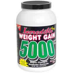 INCRED. WHT GAIN 5000 CHOC 4LB 4 lb from VITOL