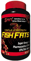 FISH FATS 1350mg 60 SOFTGELS 60 softgels from S.A.N. NUTRITION CORP.