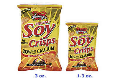 GLENNY'S SOY CRISP BBQ 3OZ 12/ 3OZ -12/PACKS from GLENN FOODS, INC