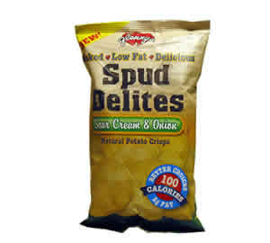 SPUD DELITE SR CRM&ON 1.3oz 24 1.3OZ-24/PACKS SOUR CRM & ONION from GLENN FOODS, INC
