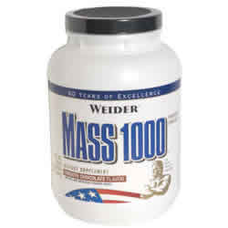 MASS 1000 VANILLA 4.36LB. 4.36 lb from WEIDER HEALTH & FITNESS