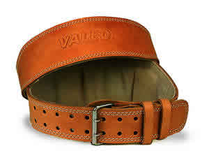 LEATHER LIFTING BELT TAN X-LRG x-large from VALEO