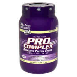 PRO COMPLEX VANILLA 2.2LB 2.2 lb from OPTIMUM NUTRITION