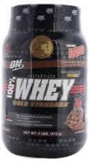100 Percent WHEY GOLD NATURAL CHC 2LB 2 LB from OPTIMUM NUTRITION