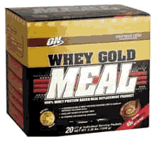 100 Percent GOLD MEAL MRP VAN 20/PK  from OPTIMUM NUTRITION