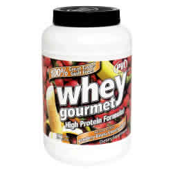 WHEY GOURMET STRAW / BAN 2LB 2 LB from PVL