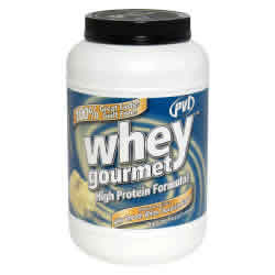 WHEY GOURMET WHITE CHOC 2LB 2 LB from PVL