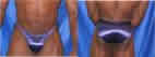 FLEX CUT BLUE SATIN MED medium from VANDELLA COSTUMES