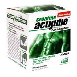 CREATINE ACTIJUBE LIME 40PK 40 packs from VITALSTATE