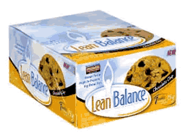 LEAN BALANCE COOKIE VAN CHP 8/ 8/box from IOVATE