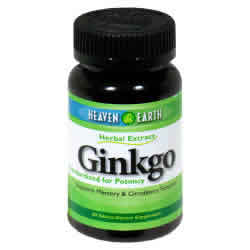 GOLDEN GINKGO 50 TABLETS 1 from HEAVEN AND EARTH