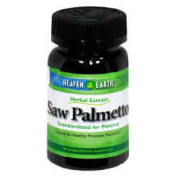 SAW PALMETTO 60 SOFTGELS 1 from HEAVEN AND EARTH