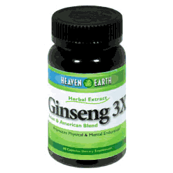 GINSENG 60 CAPSULES 1 from HEAVEN AND EARTH