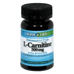 L-CARNITINE 50 TABLETS 1 from HEAVEN AND EARTH