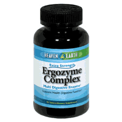 ERGOZYME COMPLEX 90 TABLETS 1 from HEAVEN AND EARTH