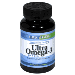 OMEGA-3 90 SOFTGELS 1 from HEAVEN AND EARTH