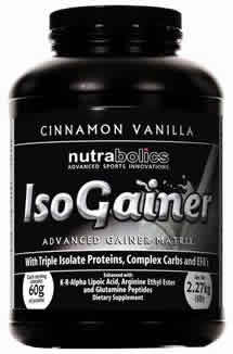 ISOGAINER CINNAMON VANILLA 5LB 1 from NUTRABOLICS