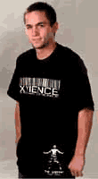 ICE MAN T-SHIRT BLK LARGE large from XYIENCE