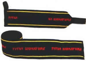 TITAN HIGH PERFORM KNEE WRAP one size fits all from TITAN SUPPORT SYSTEMS