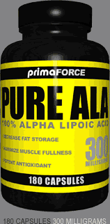 PURE ALA 180 CAPS 180 CAPS from PRIMAFORCE