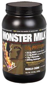 Cytosport inc: MONSTER MILK VANILLA 2.2LB