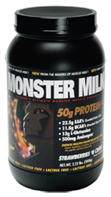 Cytosport inc: MONSTER MILK STRAWBERRY 2.2LB