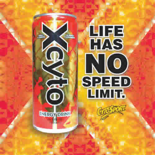 XCYTO SUGAR FREE 10.5oz 24/CS 24/case from CYTOSPORT, INC.