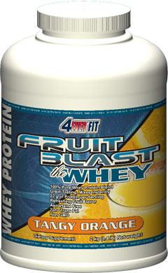 4ever fit - Fruit blast whey orange 4.4LB
