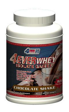 4Ever Fit: 4EVER Whey Gainer Chocolate 10 LB