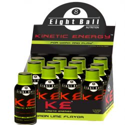 8-ball nutrition - Kinetic energy shotz lemon lime 12 BX