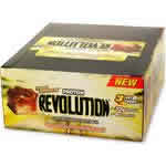 REVOLUTION BAR PNUT CRML 12/B 12/BOX from WORLDWIDE SPORTS NUTRITION