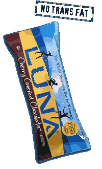 LUNA BAR CHRRY COVERD CHOC 15/ 15/box chocolate covered cherry from CLIF BAR, INC.
