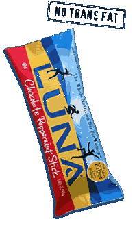 LUNA BAR CHOC PEPPERMNT 15/BX 15/box from CLIF BAR, INC.