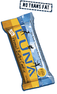 LUNA BAR PB COOKIE 15/BX 15/box peanut butter from CLIF BAR, INC.