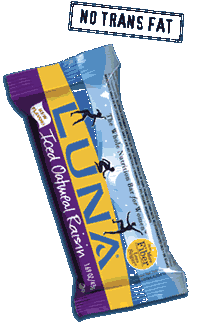 LUNA BAR ICED OATMEAL RAIS 15/ 15/box from CLIF BAR, INC.